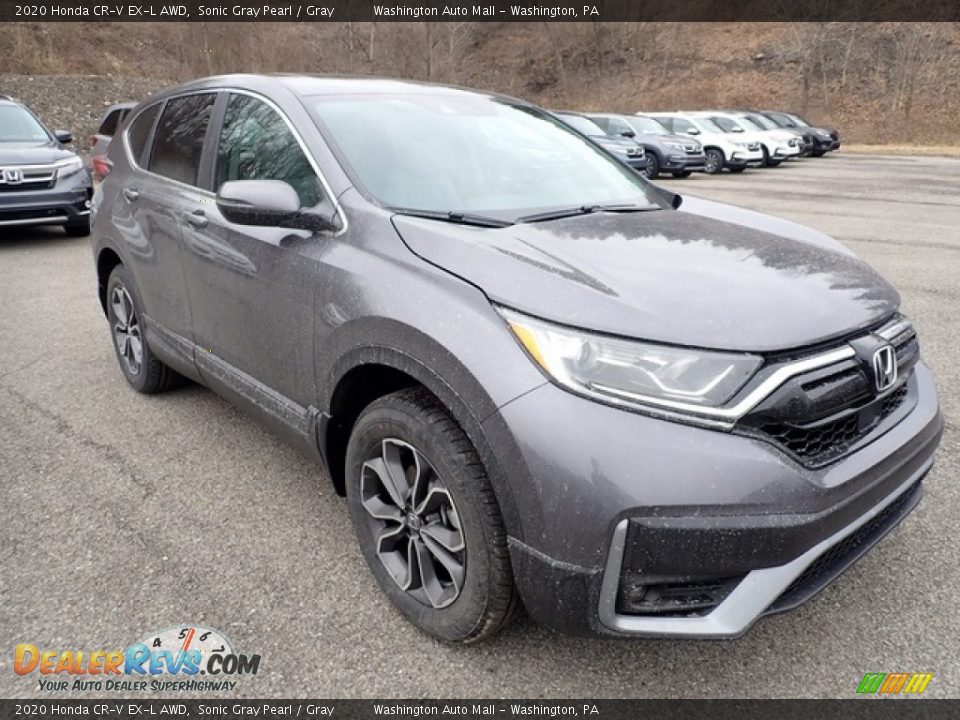 2020 Honda CR-V EX-L AWD Sonic Gray Pearl / Gray Photo #5