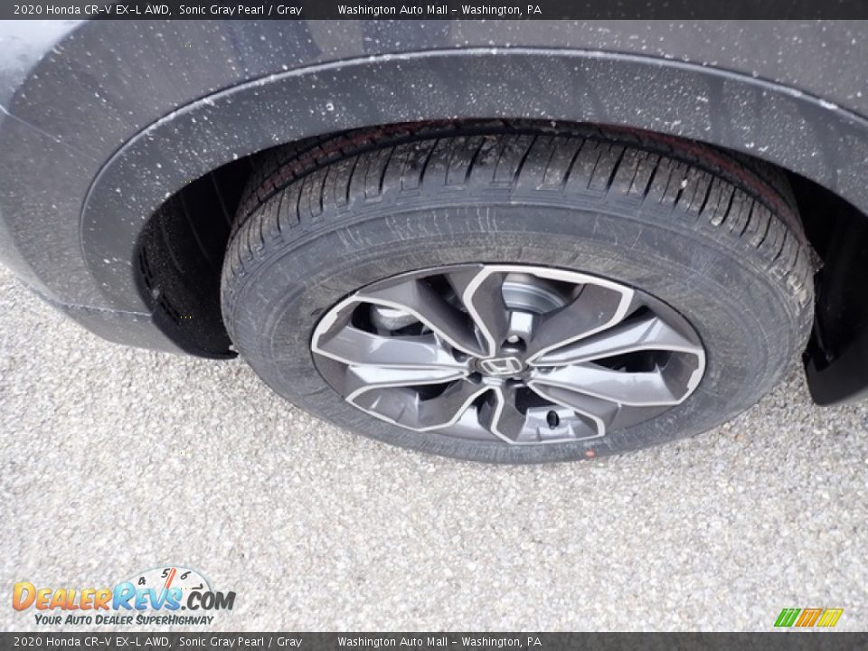 2020 Honda CR-V EX-L AWD Sonic Gray Pearl / Gray Photo #7
