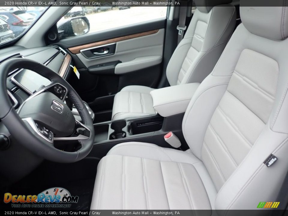 2020 Honda CR-V EX-L AWD Sonic Gray Pearl / Gray Photo #8