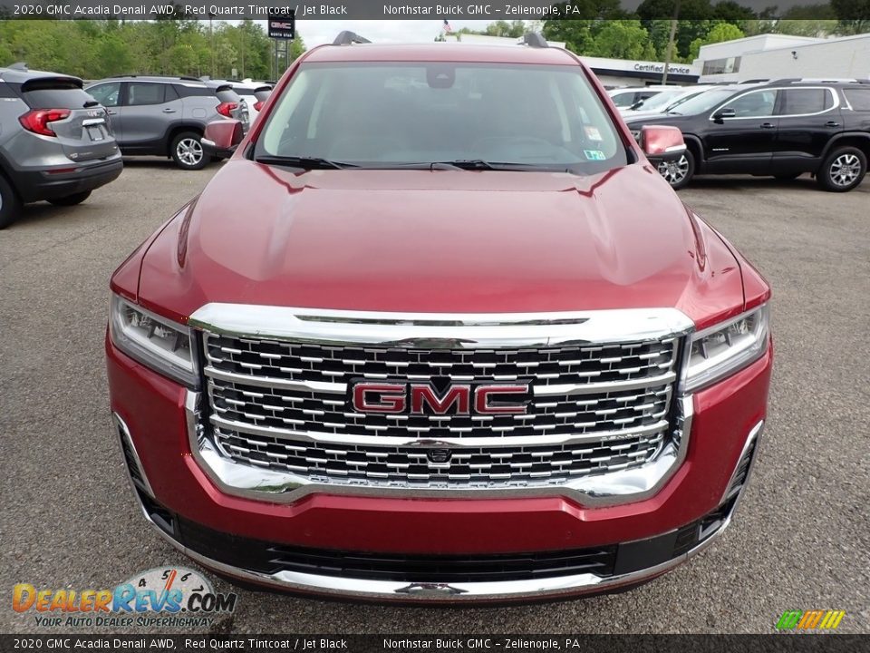 2020 GMC Acadia Denali AWD Red Quartz Tintcoat / Jet Black Photo #2