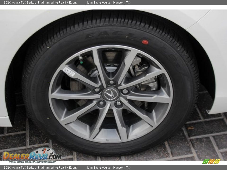 2020 Acura TLX Sedan Platinum White Pearl / Ebony Photo #11