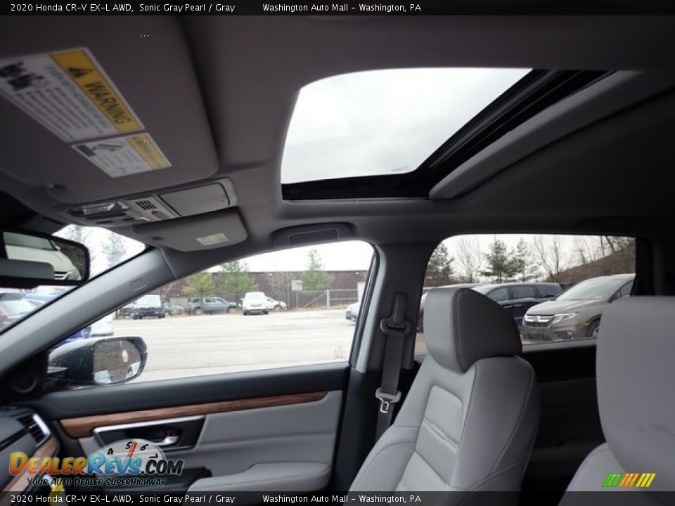 2020 Honda CR-V EX-L AWD Sonic Gray Pearl / Gray Photo #13