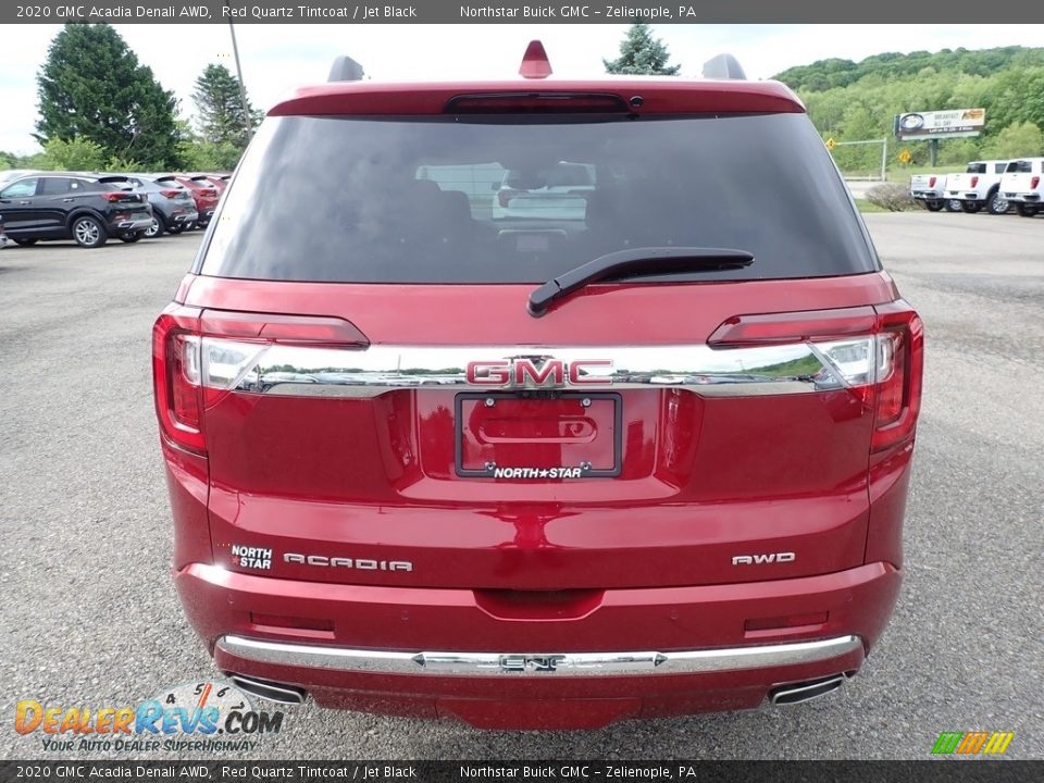 2020 GMC Acadia Denali AWD Red Quartz Tintcoat / Jet Black Photo #6
