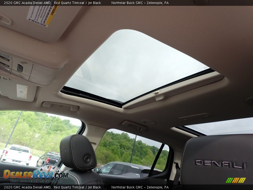 2020 GMC Acadia Denali AWD Red Quartz Tintcoat / Jet Black Photo #12