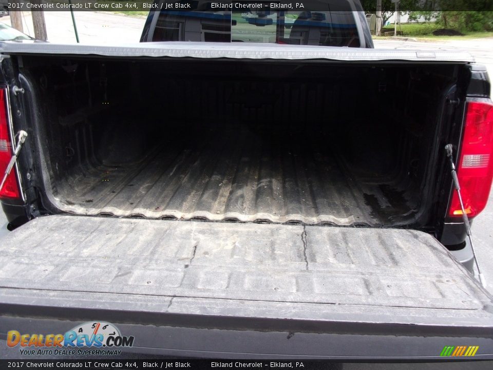 2017 Chevrolet Colorado LT Crew Cab 4x4 Black / Jet Black Photo #7