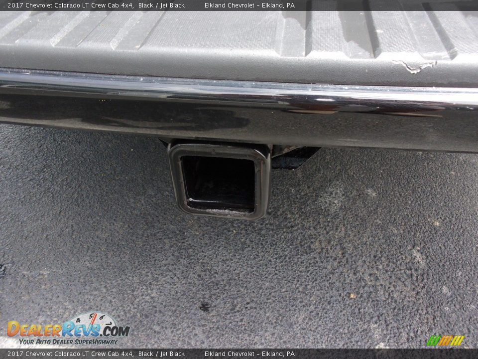 2017 Chevrolet Colorado LT Crew Cab 4x4 Black / Jet Black Photo #8