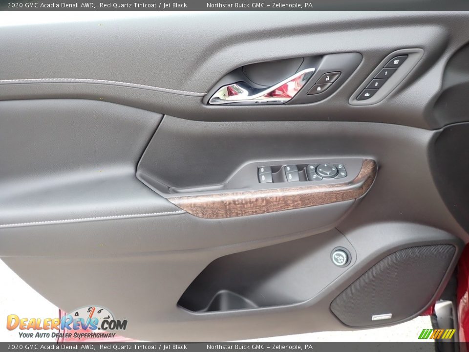 2020 GMC Acadia Denali AWD Red Quartz Tintcoat / Jet Black Photo #17