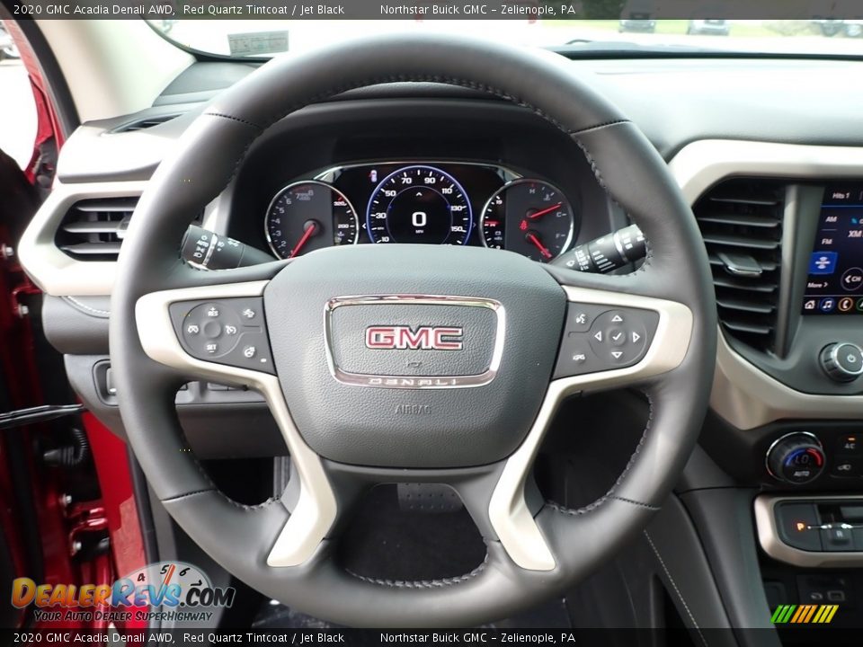 2020 GMC Acadia Denali AWD Red Quartz Tintcoat / Jet Black Photo #18