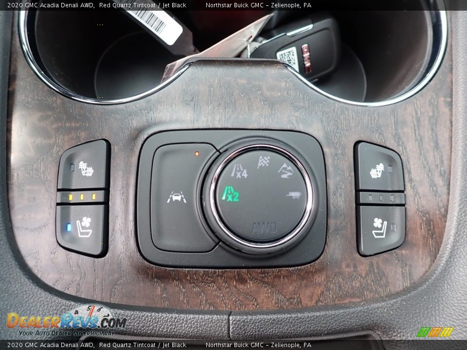 2020 GMC Acadia Denali AWD Red Quartz Tintcoat / Jet Black Photo #19