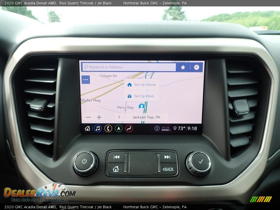 2020 GMC Acadia Denali AWD Red Quartz Tintcoat / Jet Black Photo #20