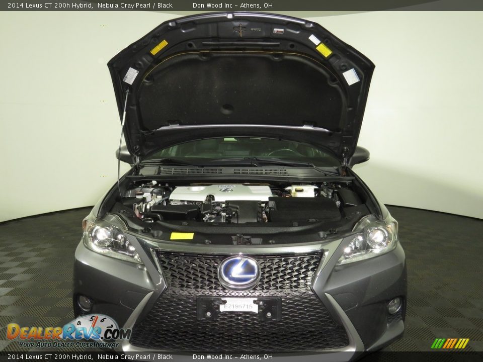 2014 Lexus CT 200h Hybrid Nebula Gray Pearl / Black Photo #5