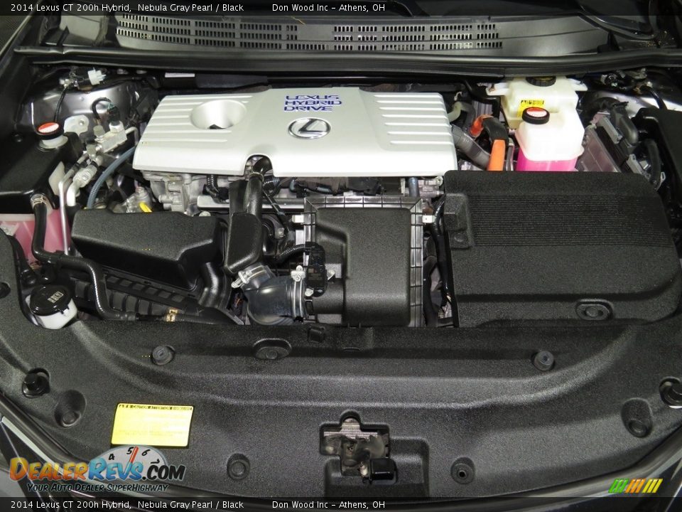 2014 Lexus CT 200h Hybrid 1.8 Liter Atkinson Cycle DOHC 16-Valve VVT-i 4 Cylinder Gasoline/Electric Hybrid Engine Photo #6