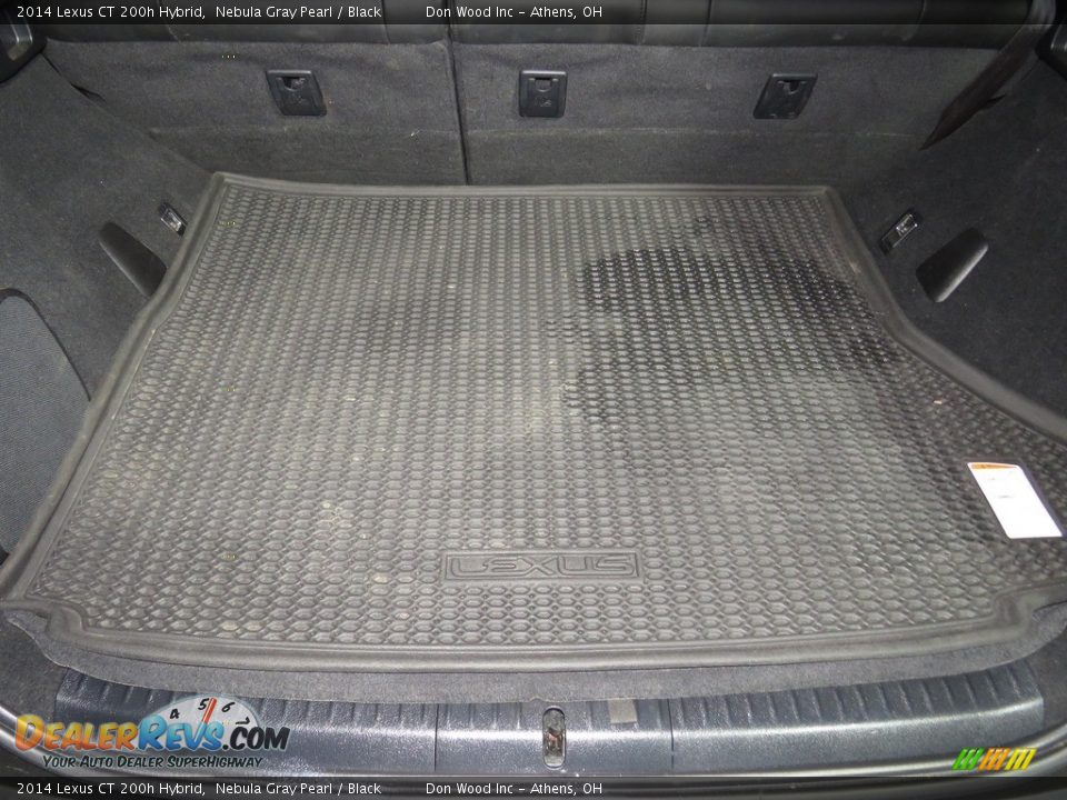 2014 Lexus CT 200h Hybrid Trunk Photo #13