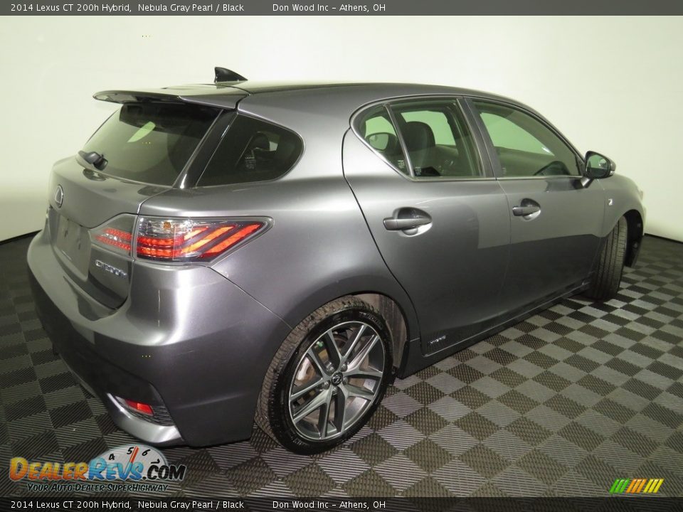 2014 Lexus CT 200h Hybrid Nebula Gray Pearl / Black Photo #15