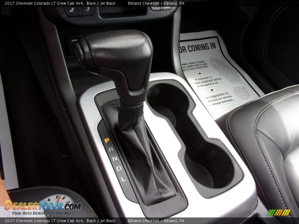 2017 Chevrolet Colorado LT Crew Cab 4x4 Black / Jet Black Photo #25