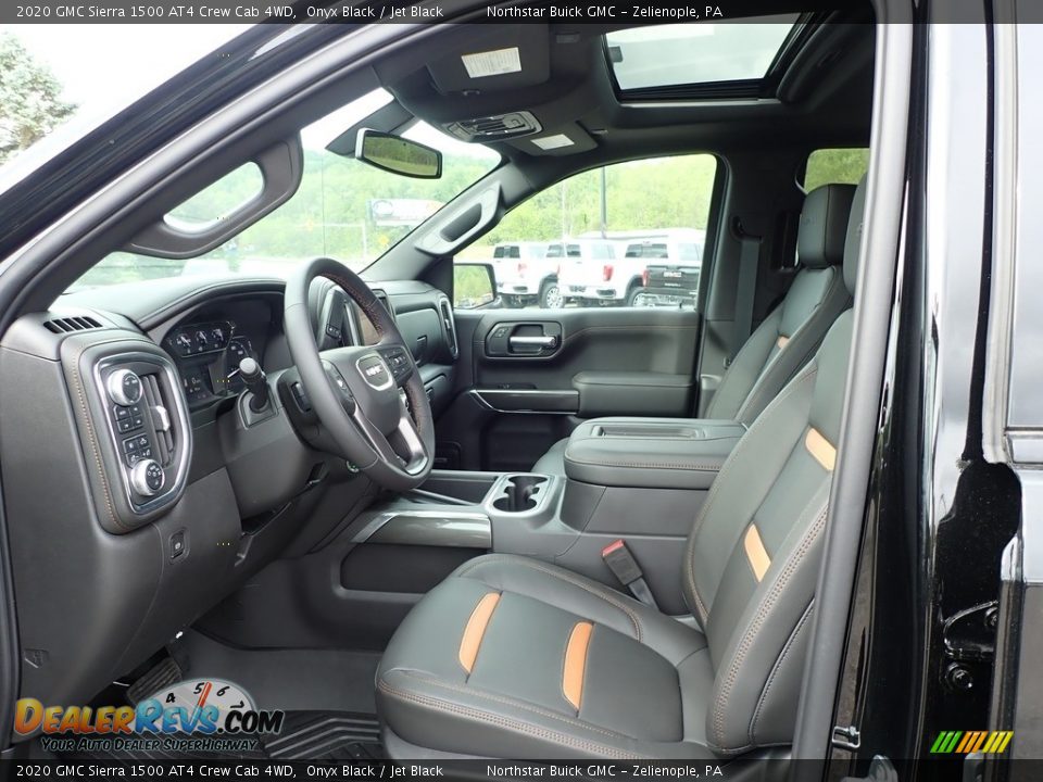 Front Seat of 2020 GMC Sierra 1500 AT4 Crew Cab 4WD Photo #13