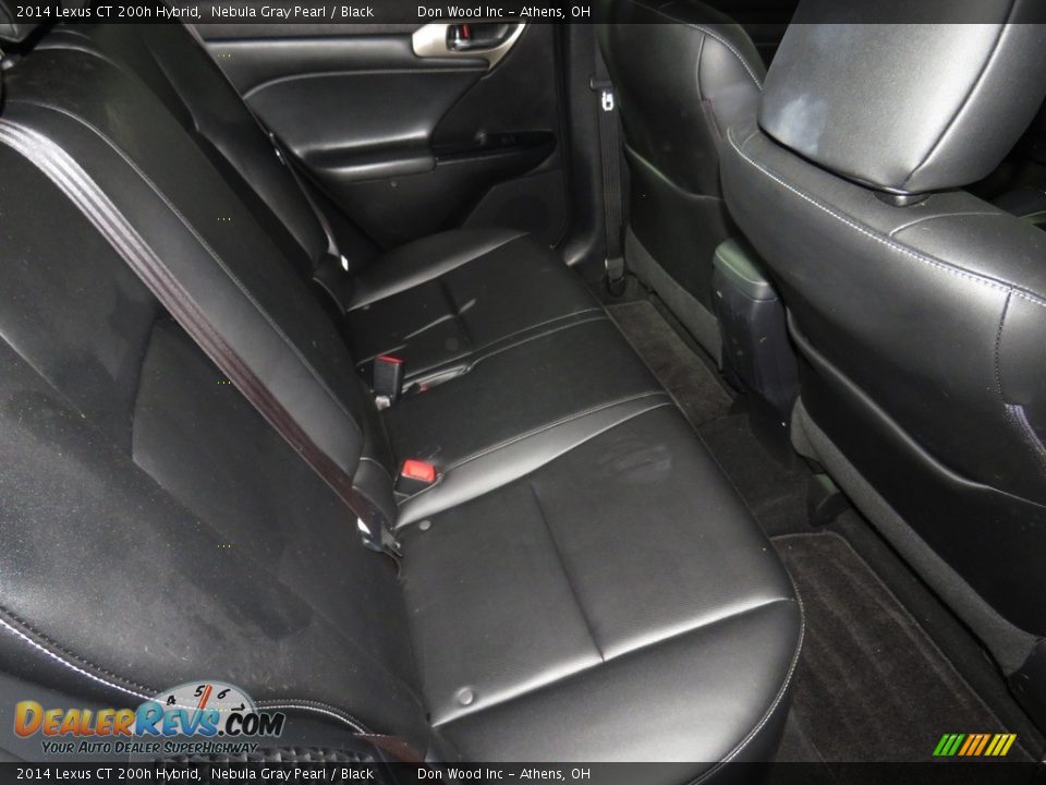 Rear Seat of 2014 Lexus CT 200h Hybrid Photo #24