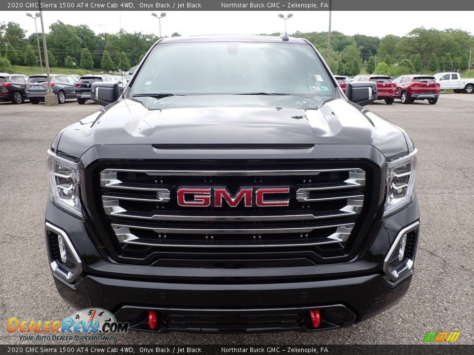 2020 GMC Sierra 1500 AT4 Crew Cab 4WD Onyx Black / Jet Black Photo #2