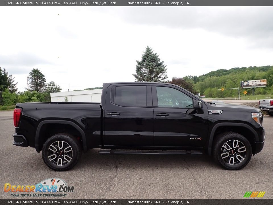 2020 GMC Sierra 1500 AT4 Crew Cab 4WD Onyx Black / Jet Black Photo #4