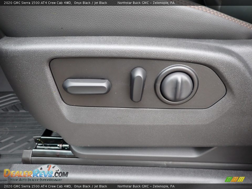 2020 GMC Sierra 1500 AT4 Crew Cab 4WD Onyx Black / Jet Black Photo #12