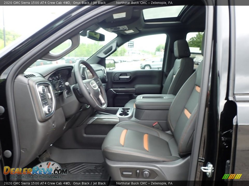 Front Seat of 2020 GMC Sierra 1500 AT4 Crew Cab 4WD Photo #14