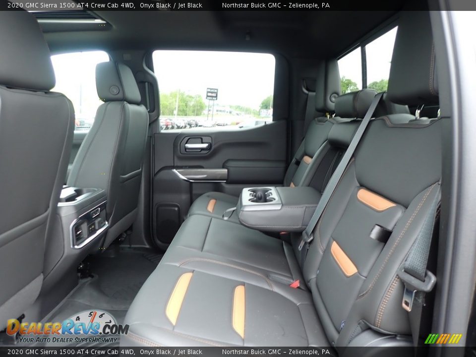 Rear Seat of 2020 GMC Sierra 1500 AT4 Crew Cab 4WD Photo #15