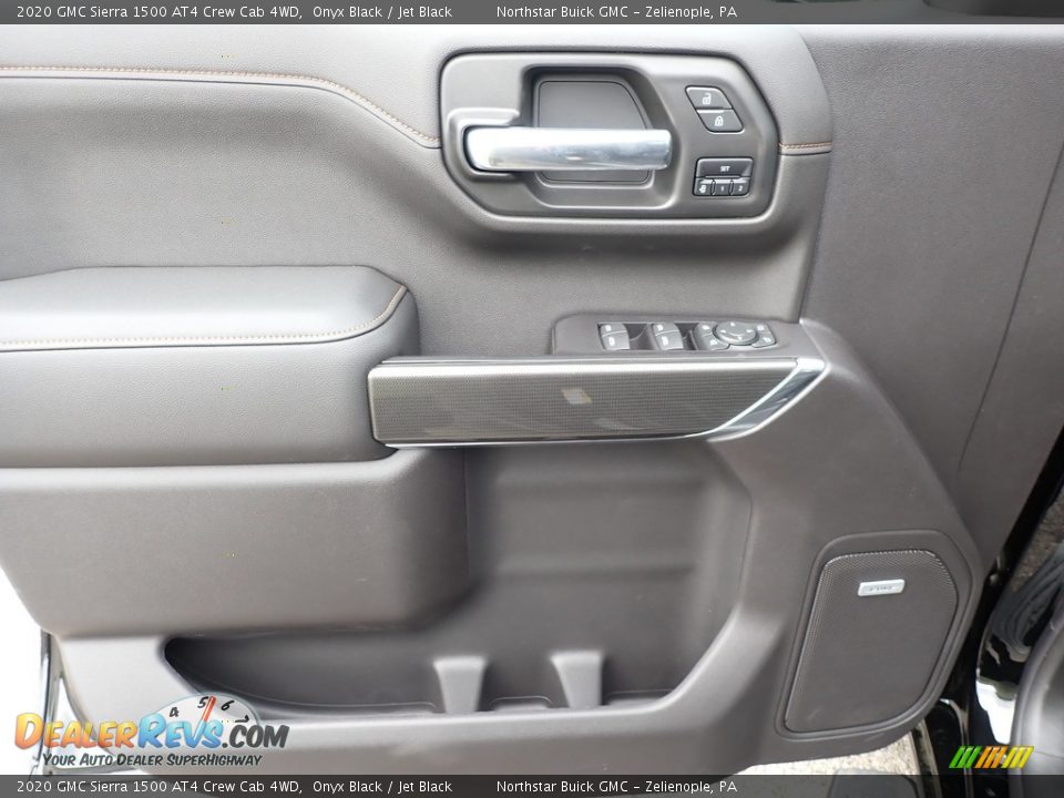 Door Panel of 2020 GMC Sierra 1500 AT4 Crew Cab 4WD Photo #17