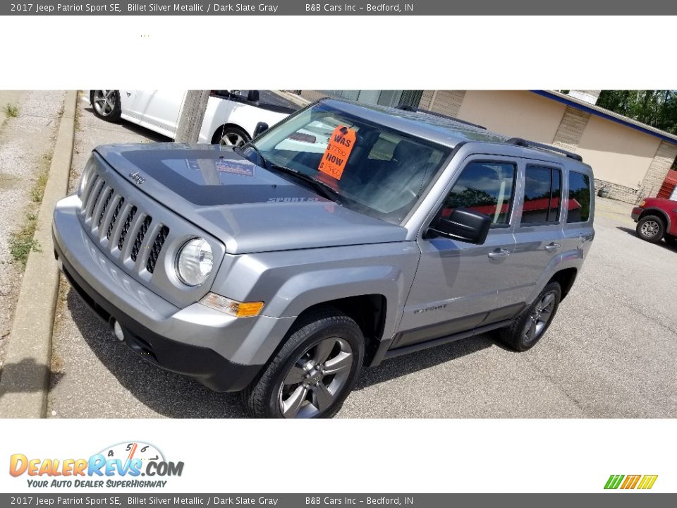 2017 Jeep Patriot Sport SE Billet Silver Metallic / Dark Slate Gray Photo #1