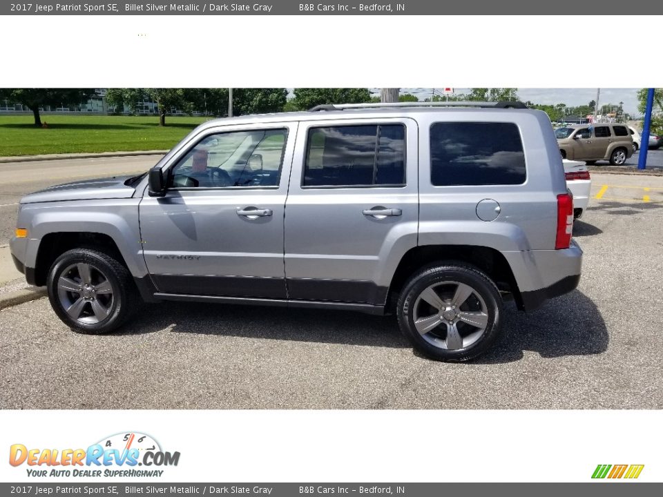 2017 Jeep Patriot Sport SE Billet Silver Metallic / Dark Slate Gray Photo #2