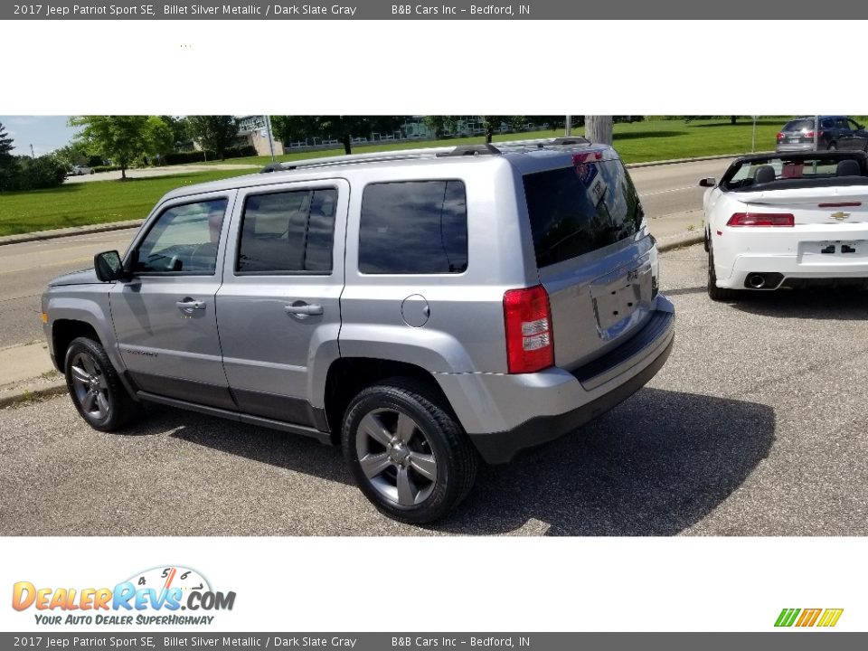 2017 Jeep Patriot Sport SE Billet Silver Metallic / Dark Slate Gray Photo #3