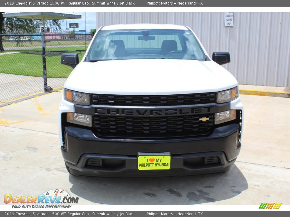2019 Chevrolet Silverado 1500 WT Regular Cab Summit White / Jet Black Photo #5