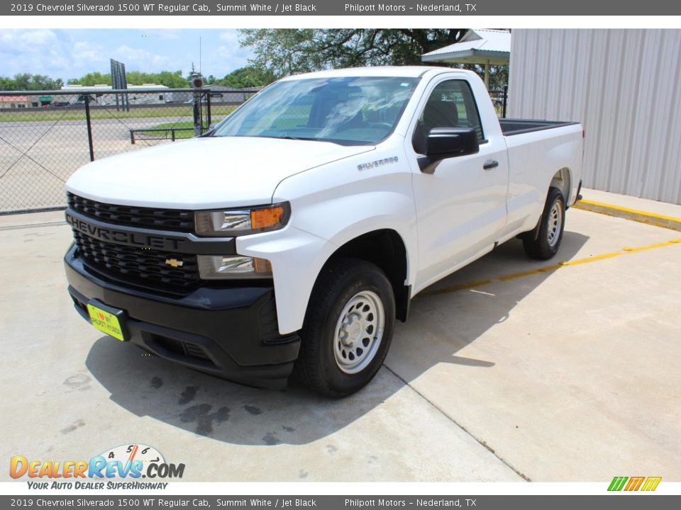 2019 Chevrolet Silverado 1500 WT Regular Cab Summit White / Jet Black Photo #6