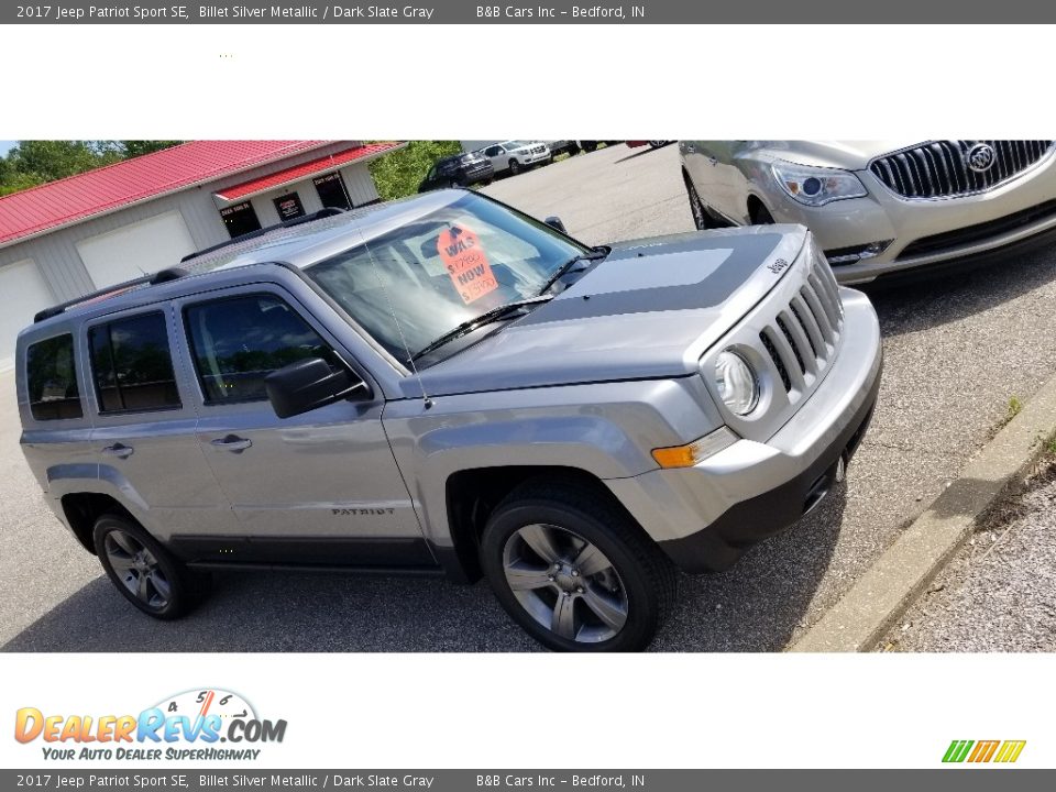 2017 Jeep Patriot Sport SE Billet Silver Metallic / Dark Slate Gray Photo #7