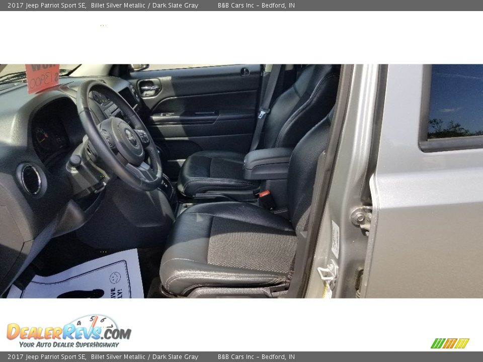 2017 Jeep Patriot Sport SE Billet Silver Metallic / Dark Slate Gray Photo #9