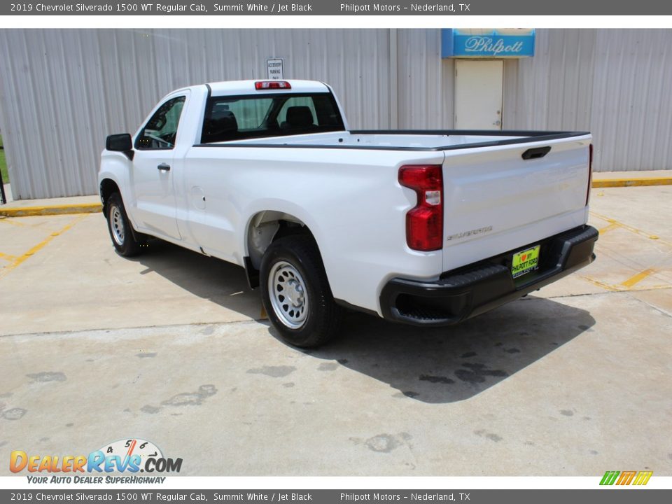 2019 Chevrolet Silverado 1500 WT Regular Cab Summit White / Jet Black Photo #10
