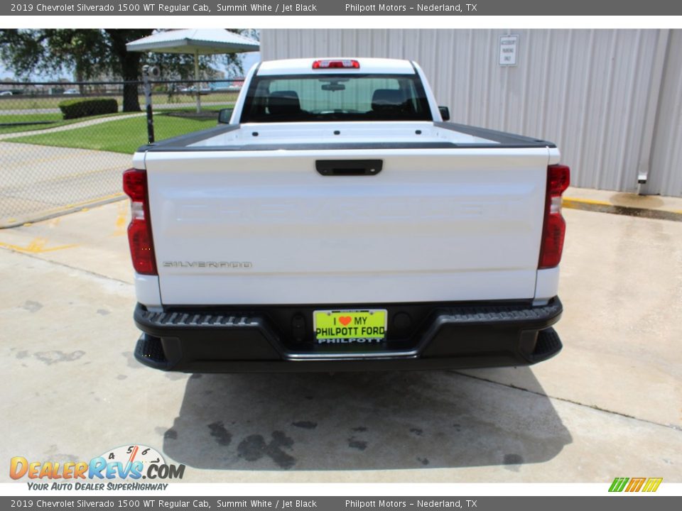 2019 Chevrolet Silverado 1500 WT Regular Cab Summit White / Jet Black Photo #11
