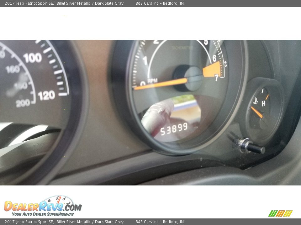 2017 Jeep Patriot Sport SE Billet Silver Metallic / Dark Slate Gray Photo #11