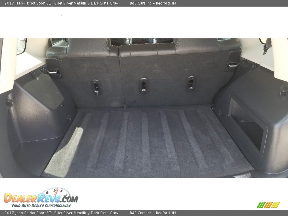 2017 Jeep Patriot Sport SE Billet Silver Metallic / Dark Slate Gray Photo #13