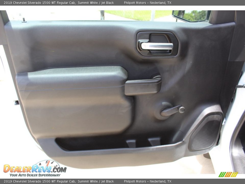 2019 Chevrolet Silverado 1500 WT Regular Cab Summit White / Jet Black Photo #13