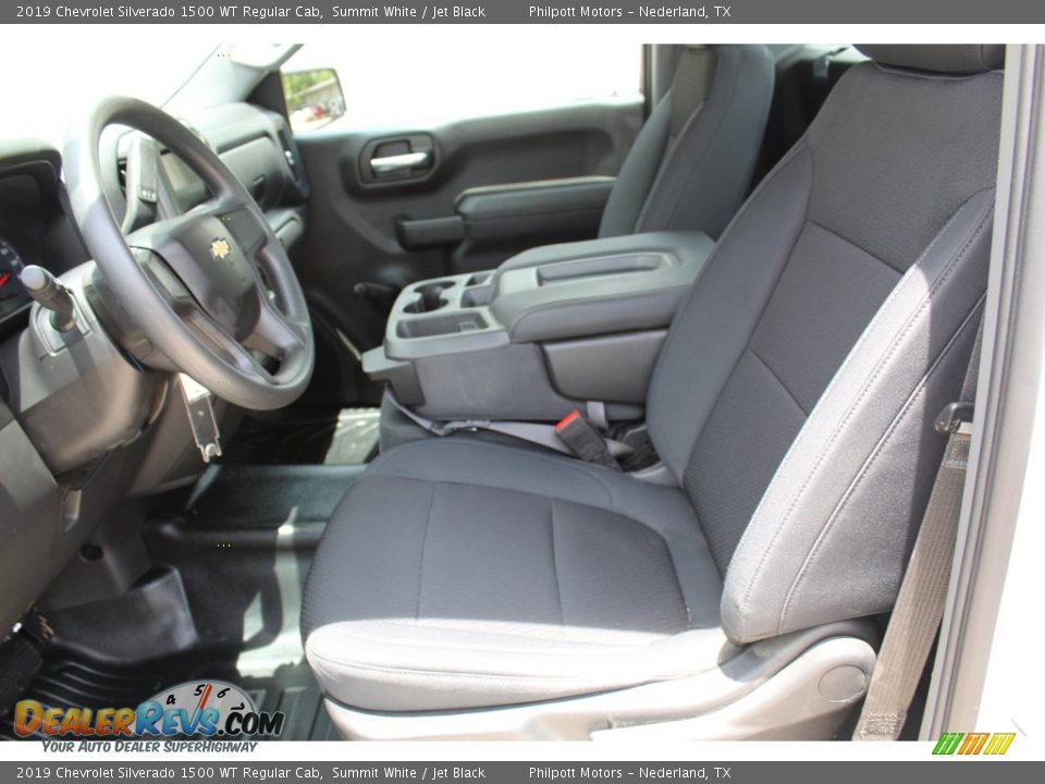 2019 Chevrolet Silverado 1500 WT Regular Cab Summit White / Jet Black Photo #14