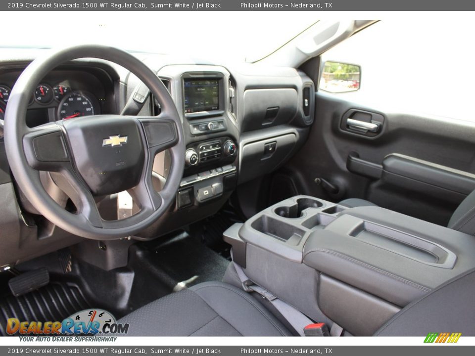 2019 Chevrolet Silverado 1500 WT Regular Cab Summit White / Jet Black Photo #15