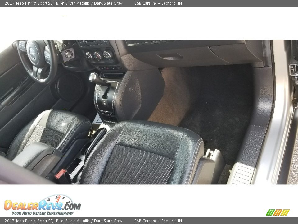 2017 Jeep Patriot Sport SE Billet Silver Metallic / Dark Slate Gray Photo #16