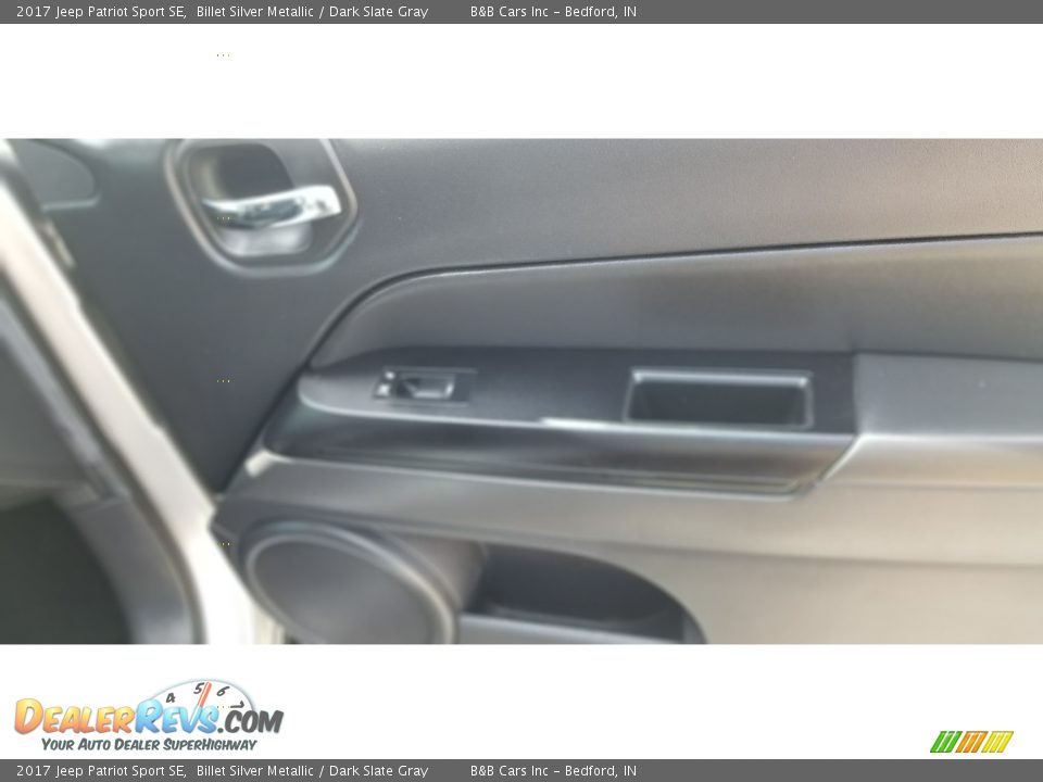 2017 Jeep Patriot Sport SE Billet Silver Metallic / Dark Slate Gray Photo #17