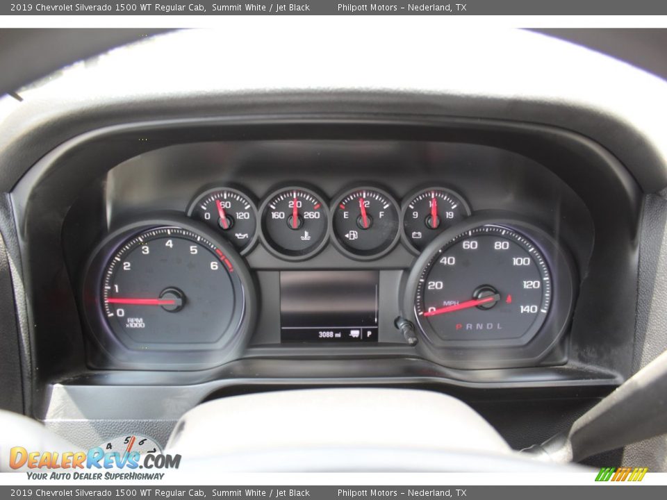 2019 Chevrolet Silverado 1500 WT Regular Cab Summit White / Jet Black Photo #17