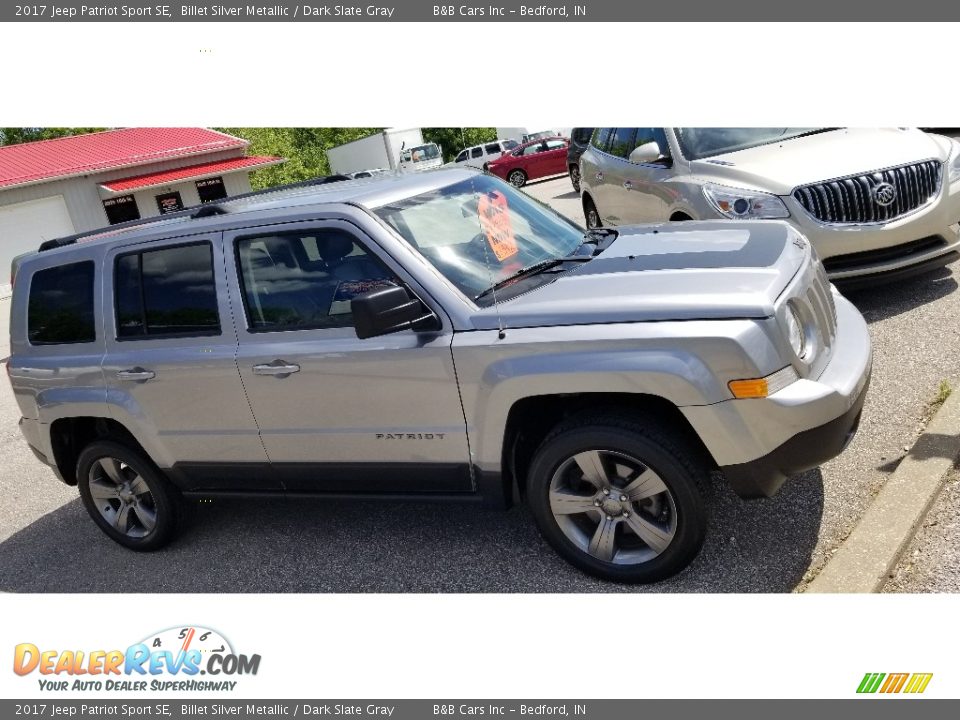 2017 Jeep Patriot Sport SE Billet Silver Metallic / Dark Slate Gray Photo #18