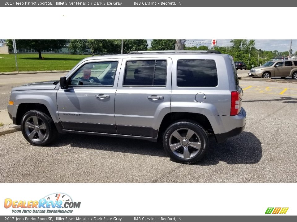 2017 Jeep Patriot Sport SE Billet Silver Metallic / Dark Slate Gray Photo #20