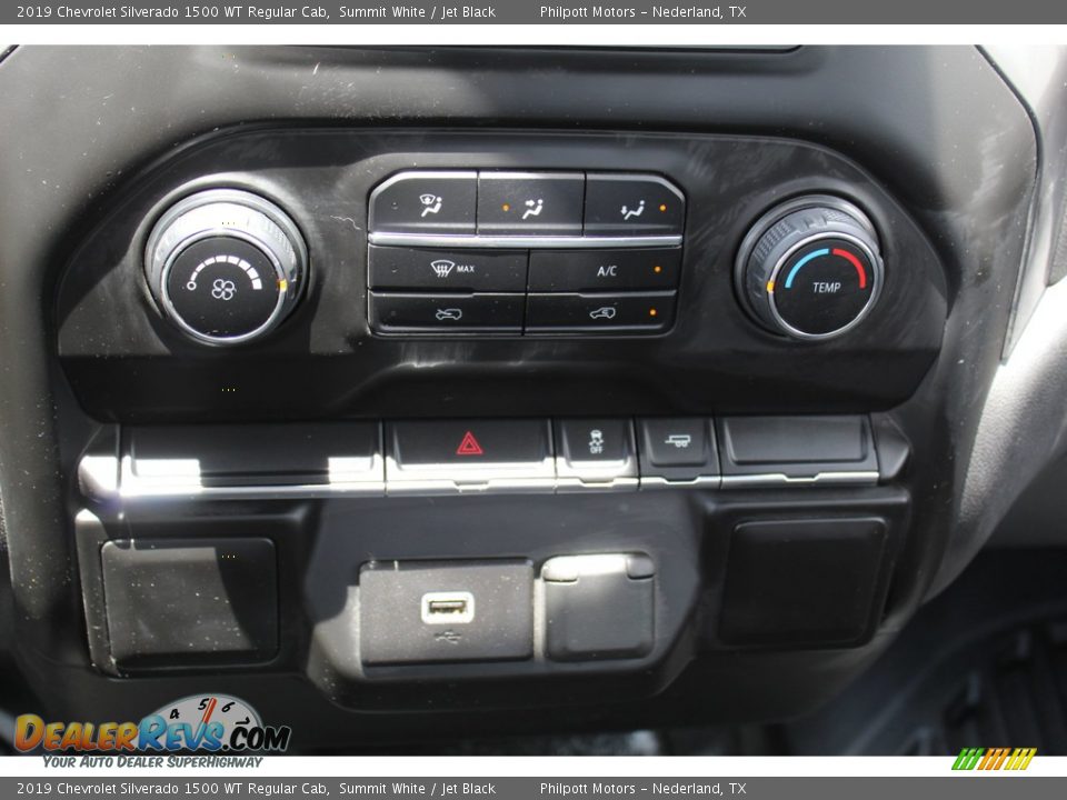 2019 Chevrolet Silverado 1500 WT Regular Cab Summit White / Jet Black Photo #20