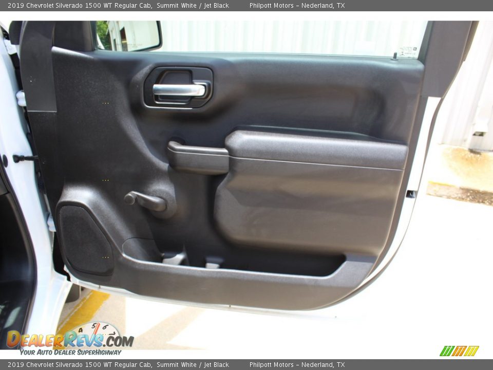 2019 Chevrolet Silverado 1500 WT Regular Cab Summit White / Jet Black Photo #23