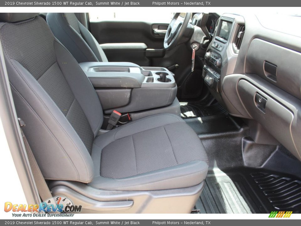 2019 Chevrolet Silverado 1500 WT Regular Cab Summit White / Jet Black Photo #24