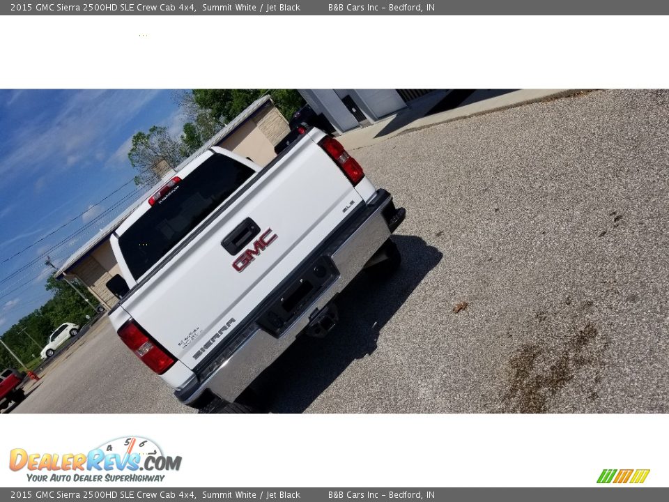 2015 GMC Sierra 2500HD SLE Crew Cab 4x4 Summit White / Jet Black Photo #5